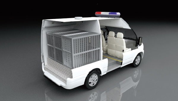 ZK5042XJQ5警犬运输车