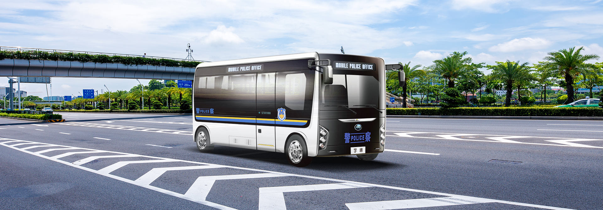 警用治安检查车ZK6600EVJ